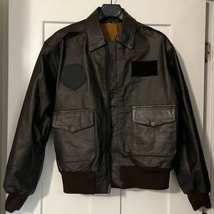 New USAF 21st Century A-2 Jacket with Velcro